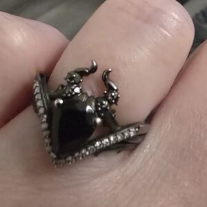 Sterling Silver Black Onyx Disney Enchanted Collection